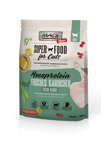 MACs Cat Adult Monoprotein Kaninchen 300g