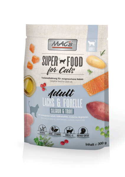 MACs Cat Adult Lachs & Forelle 300g