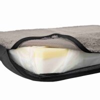 Trixie Vital Matratze Bendson, 100 x 65 cm, dunkelgrau/hellgrau