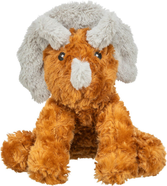 Trixi Dinosaurier, sitzend, Plüsch, recycelt, 25 cm