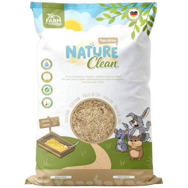 JR FARM Einstreu Nature Clean Flax Straw 35L (3,5kg)