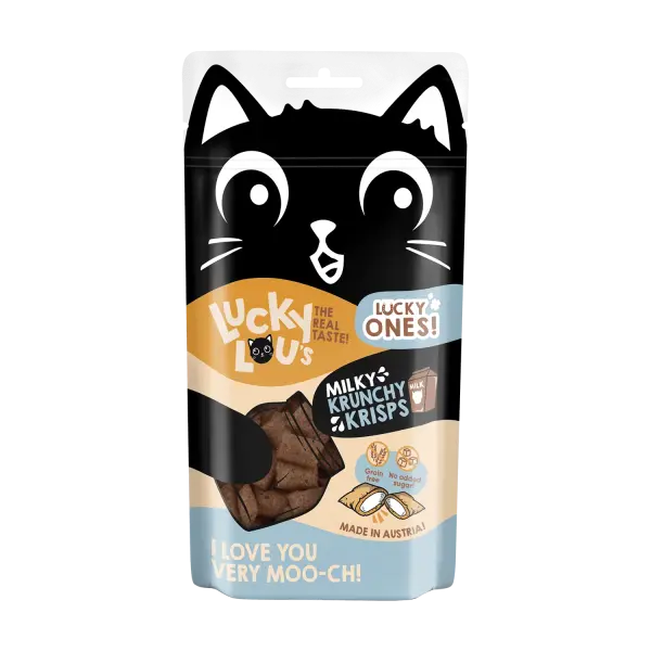 LUL Lucky Ones Krunchy Krisps Milch 60g