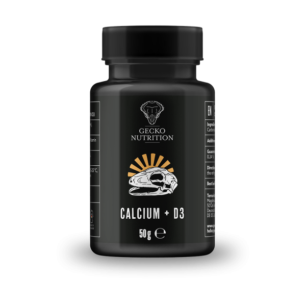 Gecko Nutrition Calcium + D3 50g