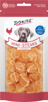Dokas Dog Mini Steaks Hühnerbrust 50g