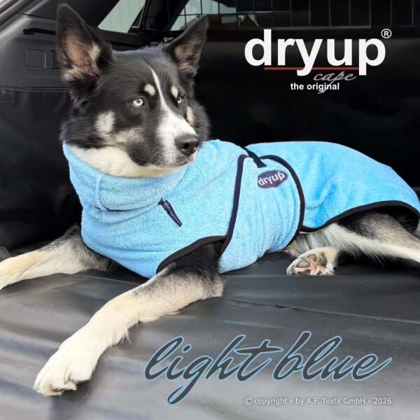 DRYUP cape light blue, L, 65 cm