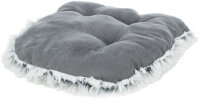 Höhle Harvey 35 x 26 x 41 cm, grau/weiß-schwarz