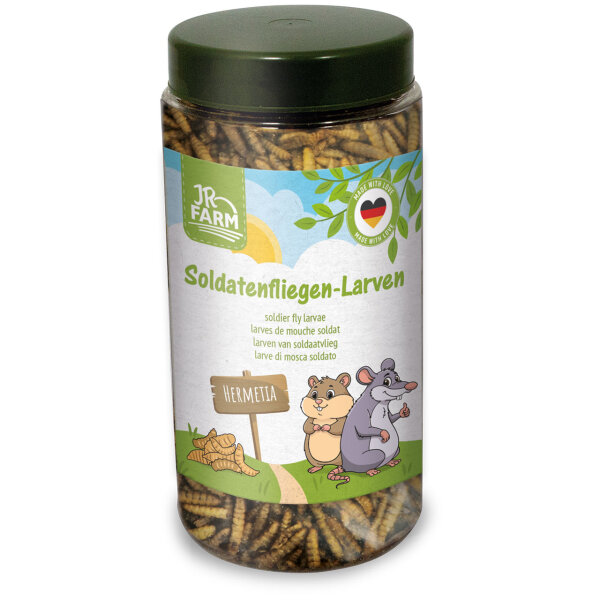JR FARM Soldatenfliegen (Hermetia) in der Dose 70g
