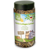 JR FARM Soldatenfliegen (Hermetia) in der Dose 70g