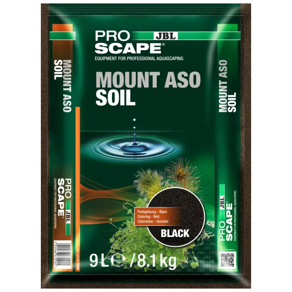 JBL ProScape Mount Aso SOIL 9L, schwarz