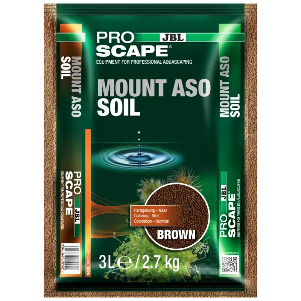 JBL ProScape Mount Aso SOIL 3L, braun