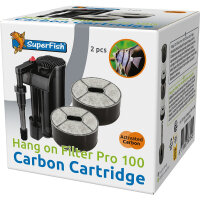 Superfish Hang On Filter PRO 100, Carbon Cartridge (2...