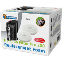 Superfish Hang On Filter PRO 200, Filterschwamm (6...