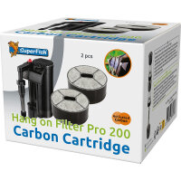 Superfish Hang On Filter PRO 200, Carbon Cartridge (2...