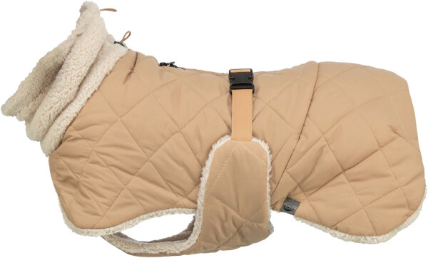 Trixie Mantel Minot Sherpa, S: 36cm, beige