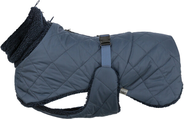 Trixie Mantel Minot Sherpa, XS: 30 cm, dunkelblau