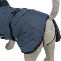 Trixie Mantel Minot Sherpa, S: 40 cm, dunkelblau