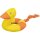 Trixie Aqua Toy Ente am Seil, Stoff, 20 cm/36 cm