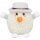 Xmas Schneemann, Plüsch, 25cm, weiss