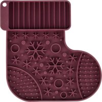 Xmas Lick n Snack Matte mit Saugnäpfen, Silikon,...
