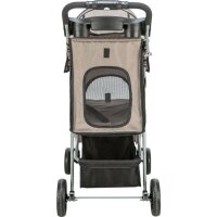 Buggy, 47 x 100 x 80cm,  4 Räder, bis zu 15kg, taupe