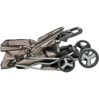Buggy, 47 x 100 x 80cm,  4 Räder, bis zu 15kg, taupe