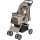 Buggy, 47 x 100 x 80cm,  4 Räder, bis zu 15kg, taupe