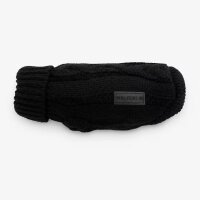 Wolters Strickpullover Zopf Mops & Co. 35cm schwarz