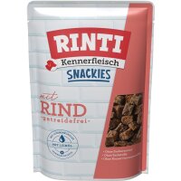 Rintie Kennerfleisch Snackies Adult Rind 225g