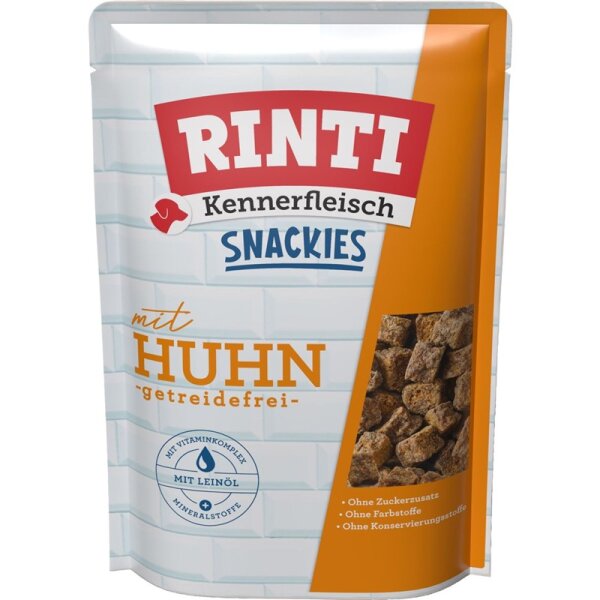 Rinti Kennerfleisch Snackies Adult Huhn 225g
