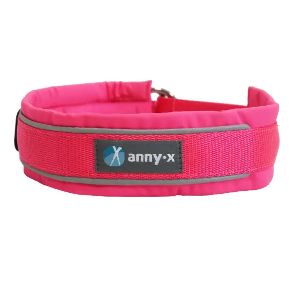 anny-x Zugstopphalsband Protect leuchtpink 6
