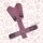 anny-x Brustgeschirr Fun Rosenholz S