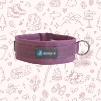 anny-x Steckhalsband Fun Rosenholz 6