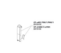 JBL CristalProfi e1501/e1901 Clip für Gehäuse (2x)