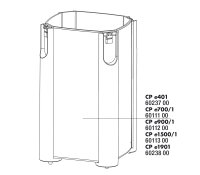 JBL CristalProfi e1500/1/2 Filterbehälter inkl. Füße