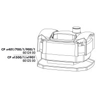 JBL CristalProfi e1501/e1901 Profil-Dichtung Pumpenkopf