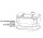 JBL CristalProfi e1501/e1901 Profil-Dichtung Pumpenkopf
