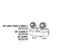 JBL CristalProfi e401/e701/e901 Schlauchanschlußblock
