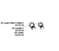 JBL CristalProfi e401/e701/e901 Überwurfmuttern Schlauchanschluß (2x)