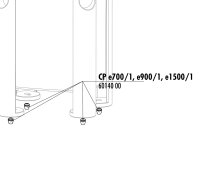 JBL CristalProfi e401/e701/e901/e1501/e1901 4 Gummipuffer...