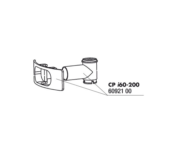 JBL CristalProfi i Wasserauslaufrohr mit Schutz i60- i200