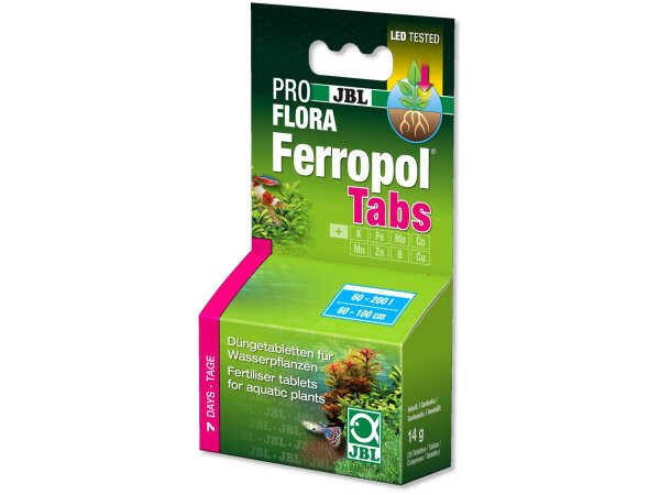 JBL PROFlora Ferropol Tabs 30 Tabletten für 750l