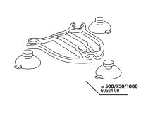 JBL 3x Sauger + Platte u500/750/1000