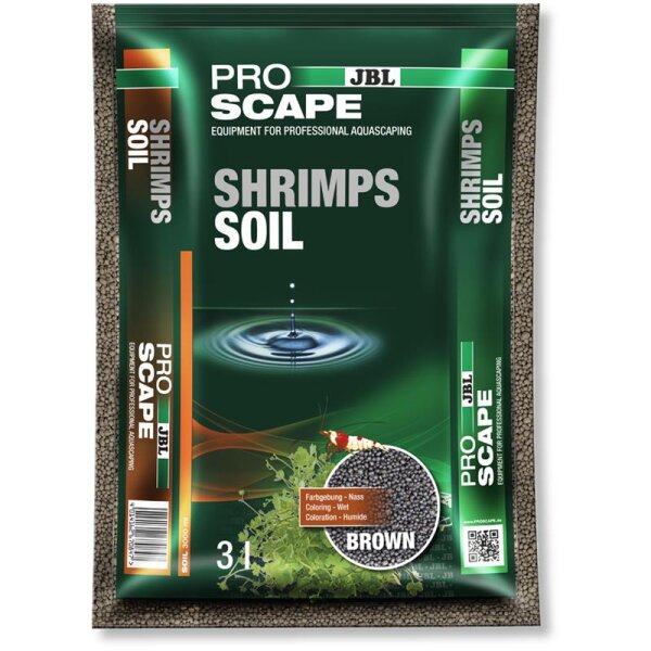 JBL PROScape ShrimpSoil braun 3l