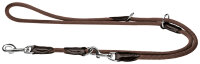 Hunter verstellbare Führleine Freestyle 8/200  braun