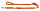 Hunter verstellbare Führleine 15/200 orange