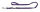 Hunter verstellbare Führleine 15/200 violett