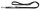 Hunter verst. Führleine Basic 13/200 schwarz