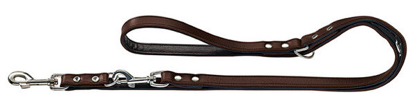 Hunter verst. Führleine Basic 13/200 braun
