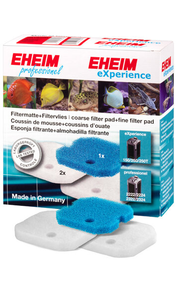 EHEIM Set Filtermatte/Filtervlies 2222/24, experience 150/250