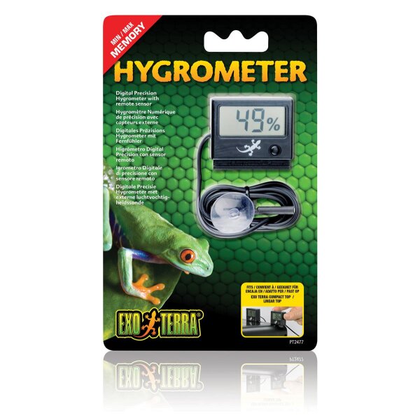 Exo Terra LED Hygrometer mit Messfühler